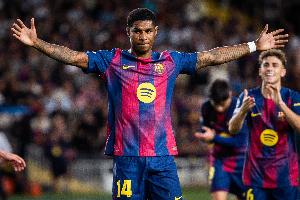 6球6助攻，拉什福德是巴萨本赛季参与进球数最多的球员