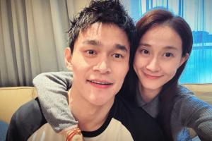 孙杨：每次我采访比赛前豆豆会跟我说，老公记住千万不要哭，忍住