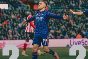 全是硬骨头！阿森纳丢分曼城将分差追至4分，枪手马上打第3第5第6