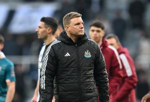 4平5负，纽卡斯尔联连续9个英超客场比赛未尝胜绩