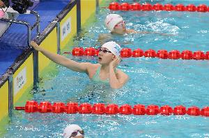 13岁小孩姐！于子迪刷新个人最好成绩，助河北夺女子4x200自金牌