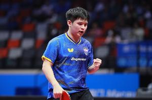 林诗栋：赛前没想到自己能进入决赛 最后获得银牌也非常开心