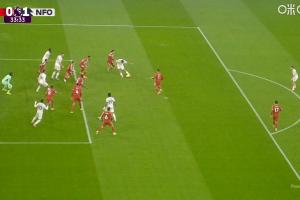 这次干扰了吗？穆里略射门瞬间，越位位置的奥多伊干扰阿利松视线