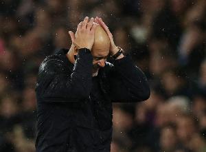 单赛季开局前12轮联赛已输掉4场，是瓜迪奥拉执教生涯首次