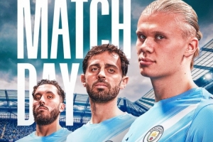 曼城发布对阵利兹联海报：哈兰德、B席、谢尔基出镜