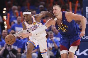 夺冠概率：雷霆40%独一档 掘金11%第二 骑士8%第三 火箭6%&湖人5%