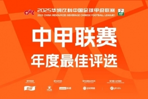 中甲年度各项最佳候选：向余望、邦本宜裕等20人入围最佳球员候选