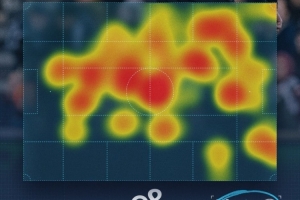 无处不在！曼城晒赖因德斯对阵富勒姆热区图