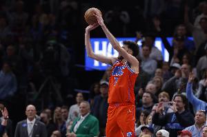 无敌！本赛季霍姆格伦出战时 雷霆18胜0负&未尝败绩