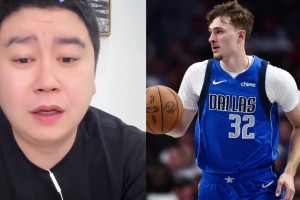 这臂展真逆天！文班微跳就抓帽球迷，随后还上演残暴隔扣