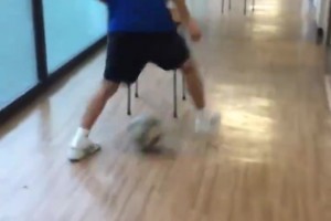 门将也想试试？名场面：卡马文加家中守门秀各种扑救！