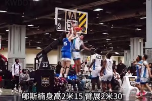 机动性强的潜力内线防守核心！郇斯楠为何获得众多大学的青睐？