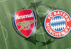 阿森纳主场迎战拜仁，欧冠第15次对决