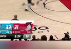 开拓者在主场115比123不敌雷霆杨瀚森连续3场未得分
