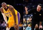 无视主教练？詹姆斯比赛中和对手板凳聊到忘我，雷迪克叫不动、摇头喊暂停